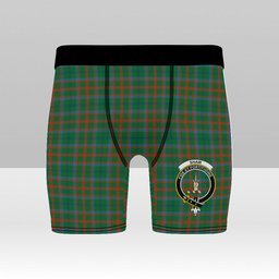 ScotsTee Shop Scottish Shaw of Tordarroch Hunting Ancient Crest Tartan Boxer Shorts