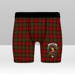 ScotsTee Shop Scottish Stewart of Ardshiel Crest Tartan Boxer Shorts