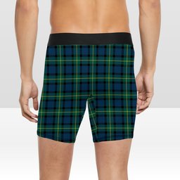 ScotsTee Shop Scottish Sinclair of Ulster Modern Crest Tartan Boxer Shorts