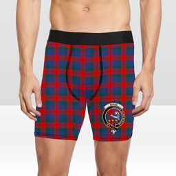 ScotsTee Shop Scottish Skene of Cromar Modern Crest Tartan Boxer Shorts