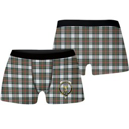 ScotsTee Shop Scottish Stewart Dress Ancient Crest Tartan Boxer Shorts