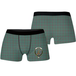 ScotsTee Shop Scottish Spens Fragment Ancient Clan Crest Tartan Boxer Shorts