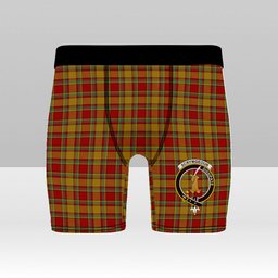 ScotsTee Shop Scottish Scrimgeour of Glassary Crest Tartan Boxer Shorts