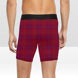 ScotsTee Shop Scottish Stirling of Keir Modern Crest Tartan Boxer Shorts
