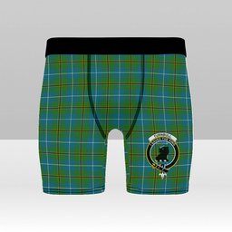 ScotsTee Shop Scottish Turnbull Hunting Ancient Clan Crest Tartan Boxer Shorts
