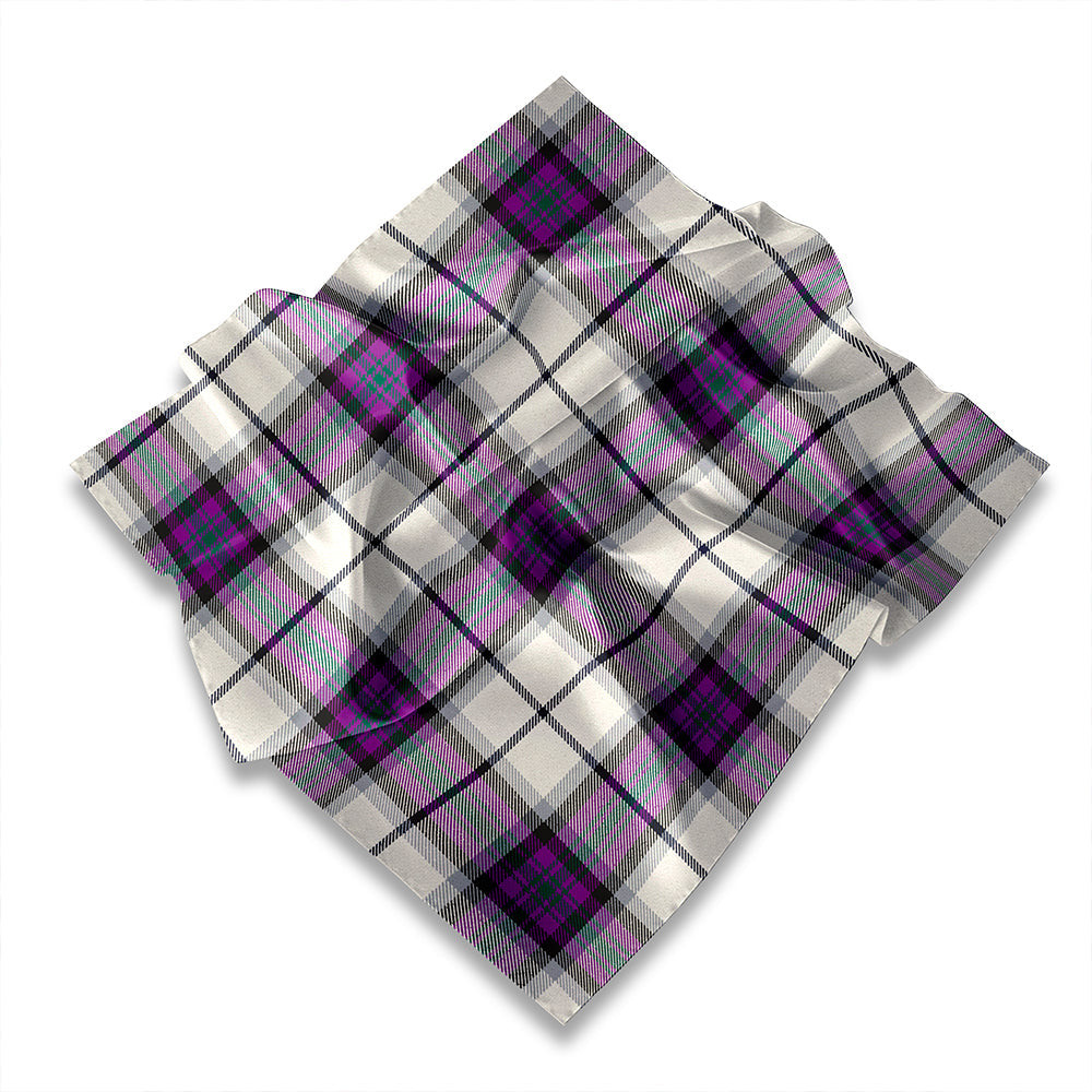 ScotsTee Shop Scottish Alexander of Menstry Dress Modern Tartan Pocket Square, Scarf, Handkerchief