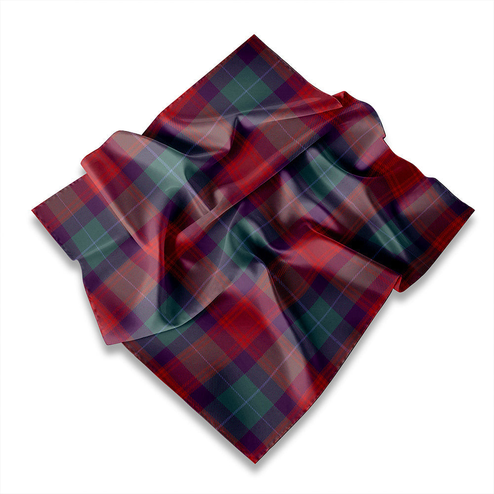 ScotsTee Shop Scottish Akins (Aiken) Weathered Tartan Pocket Square, Scarf, Handkerchief