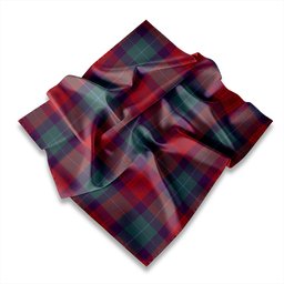 ScotsTee Shop Scottish Akins (Aiken) Weathered Tartan Pocket Square, Scarf, Handkerchief