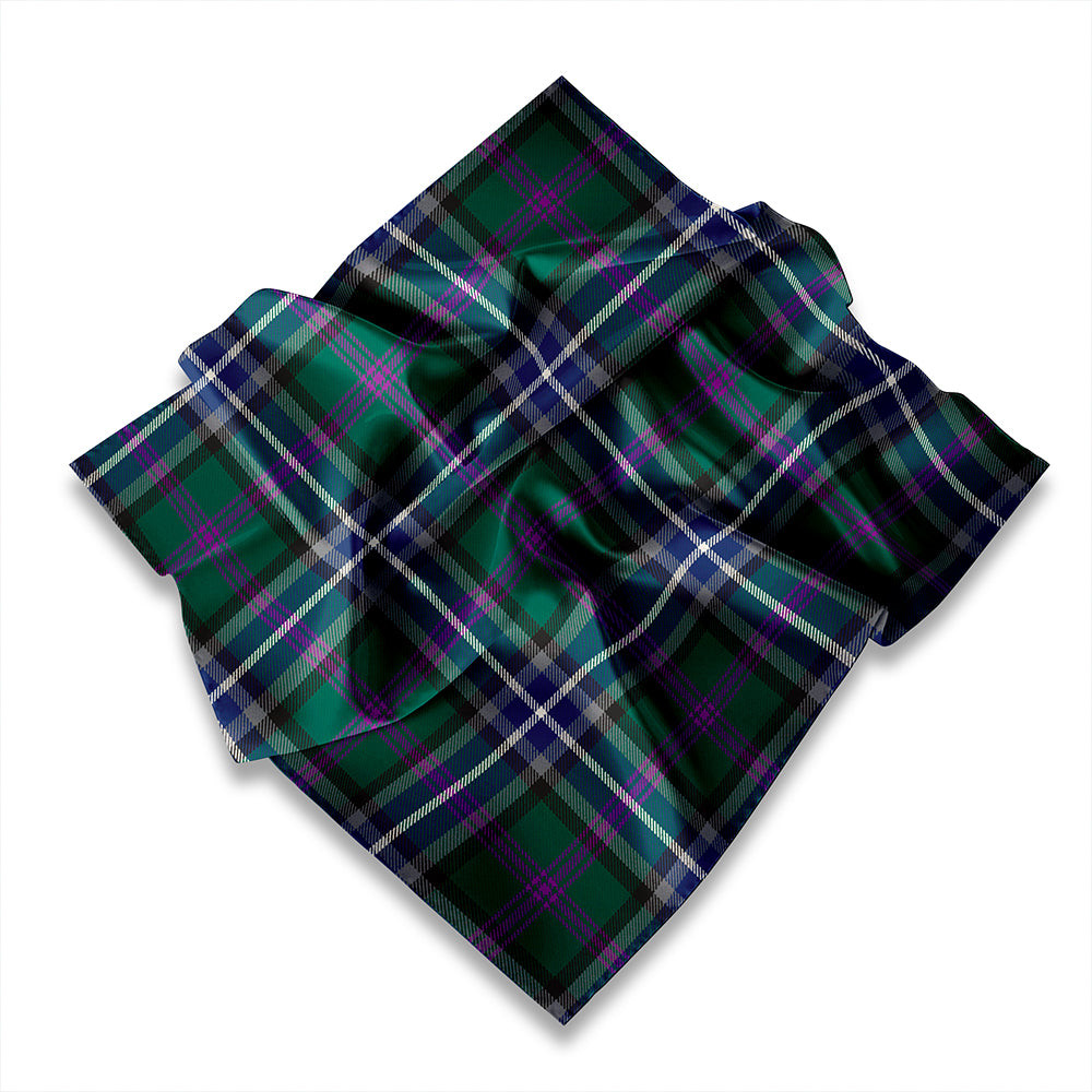ScotsTee Shop Scottish Alexander of Menstry Hunting Modern Tartan Pocket Square, Scarf, Handkerchief