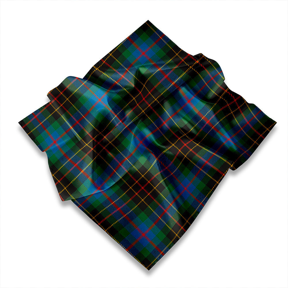 ScotsTee Shop Scottish Brodie Hunting Ancient Tartan Pocket Square, Scarf, Handkerchief