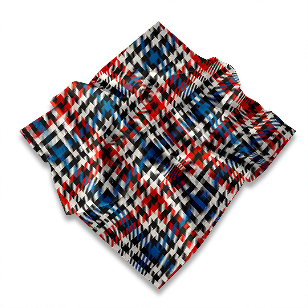 ScotsTee Shop Scottish Bell Border (Bell Southern Bell) Ancient Tartan Pocket Square, Scarf, Handkerchief