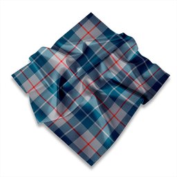 ScotsTee Shop Scottish Barclay Hunting #2 Modern Tartan Pocket Square, Scarf, Handkerchief