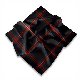 ScotsTee Shop Scottish Braveheart Warrior (Wate #2) Modern Tartan Pocket Square, Scarf, Handkerchief