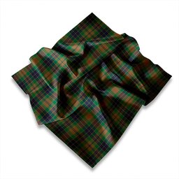 ScotsTee Shop Scottish Buchanan Hunting #1 Modern Tartan Pocket Square, Scarf, Handkerchief