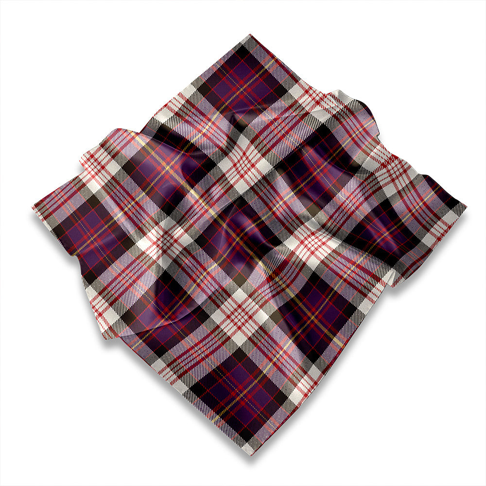 ScotsTee Shop Scottish Cameron of Erracht Dress #2 Weathered Tartan Pocket Square, Scarf, Handkerchief