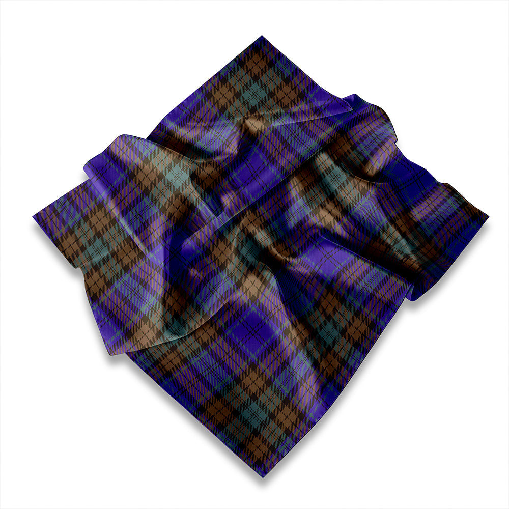 ScotsTee Shop Scottish Campbell 42nd Dress Balhousie Modern Tartan Pocket Square, Scarf, Handkerchief