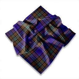 ScotsTee Shop Scottish Campbell 42nd Dress Balhousie Modern Tartan Pocket Square, Scarf, Handkerchief