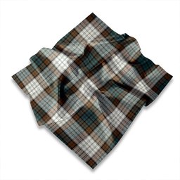 ScotsTee Shop Scottish Campbell 42nd Dress Modern Tartan Pocket Square, Scarf, Handkerchief