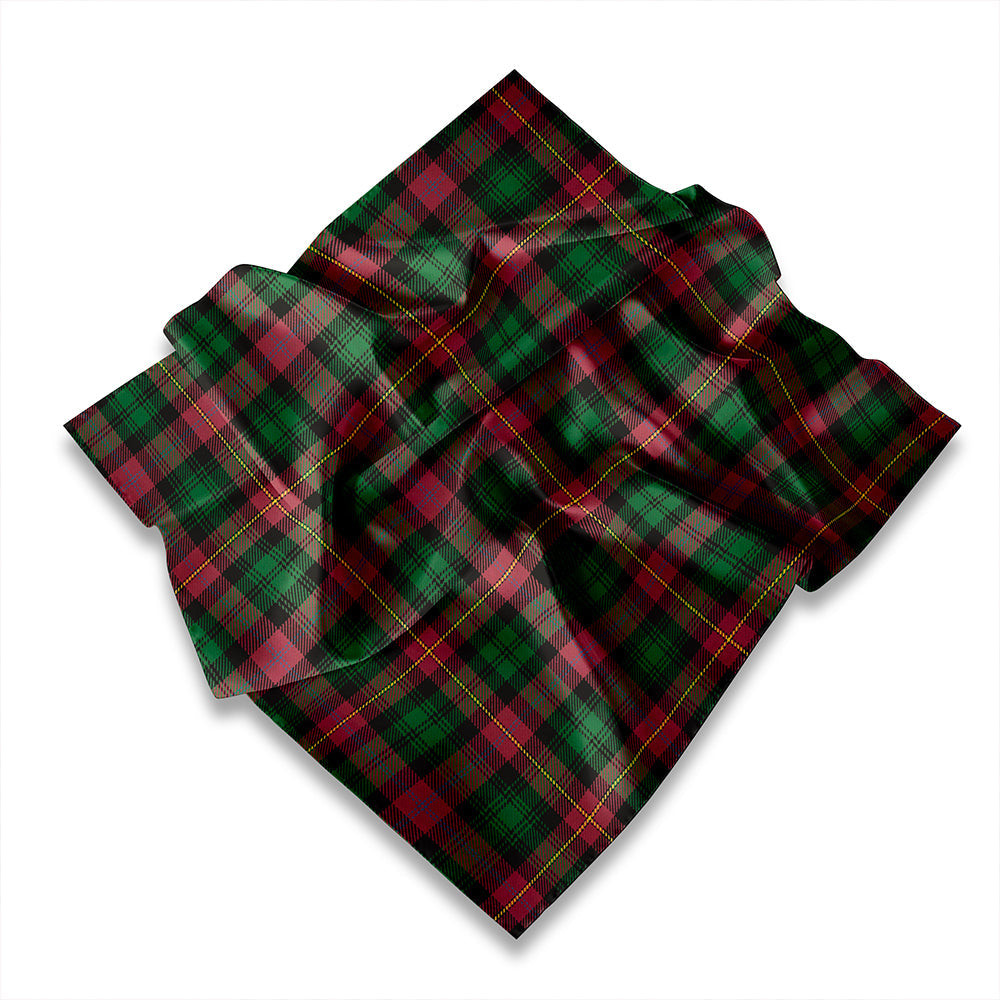 ScotsTee Shop Scottish Cairns of Finavon Ancient Tartan Pocket Square, Scarf, Handkerchief