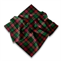 ScotsTee Shop Scottish Cairns of Finavon Ancient Tartan Pocket Square, Scarf, Handkerchief