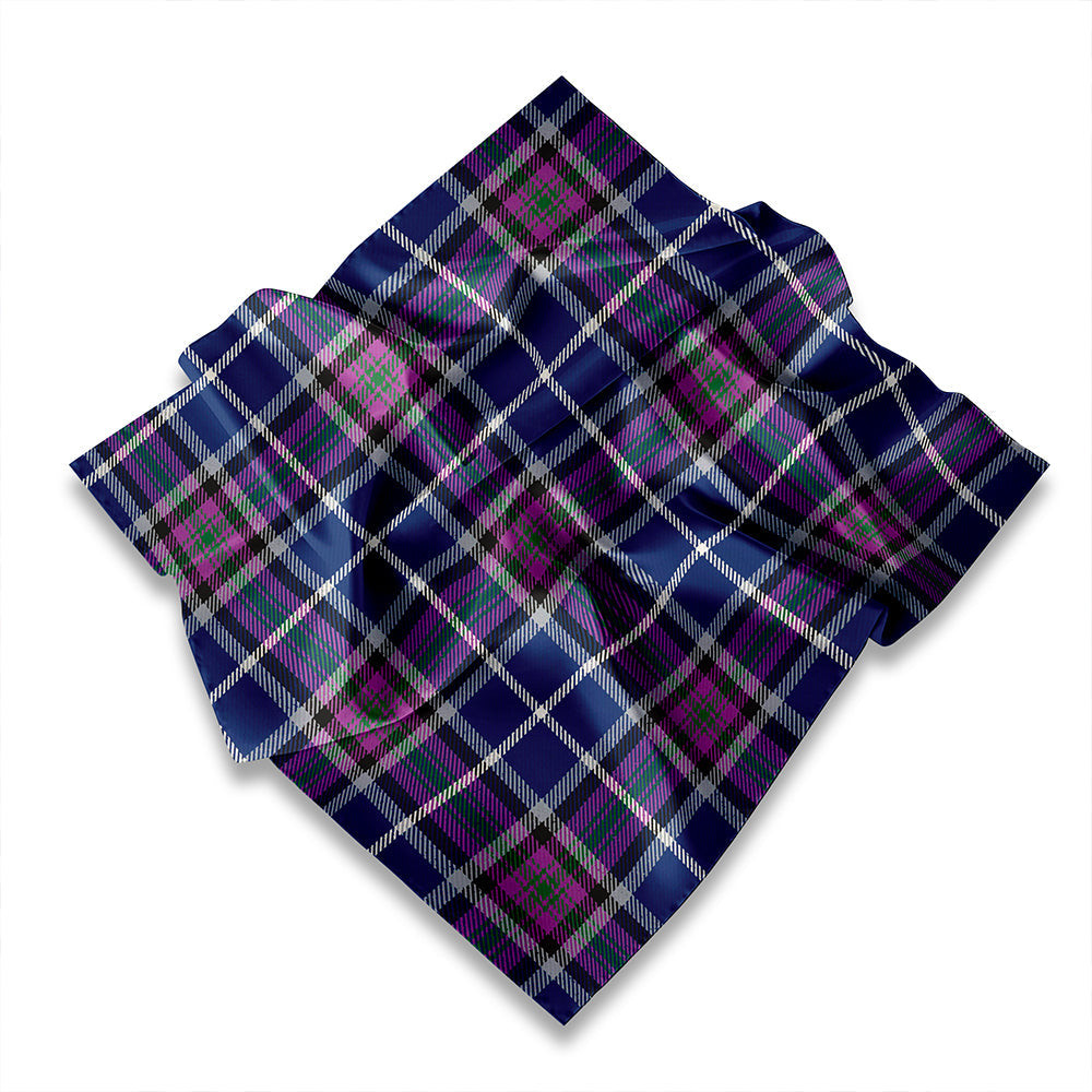 ScotsTee Shop Scottish Alexander of Menstry Modern Tartan Pocket Square, Scarf, Handkerchief