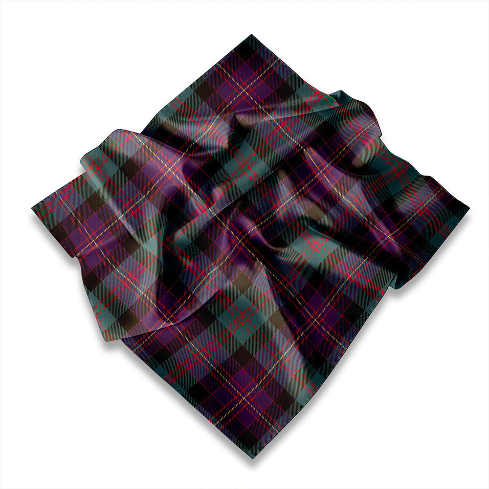 ScotsTee Shop Scottish Cameron of Erracht #3 Weathered Tartan Pocket Square, Scarf, Handkerchief