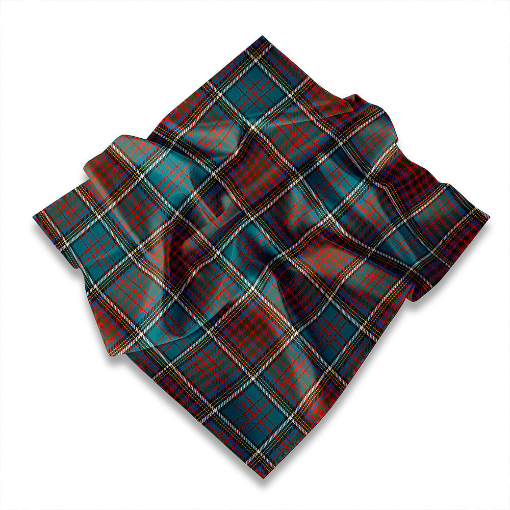 ScotsTee Shop Scottish Anderson Highland Society of London Ancient Tartan Pocket Square, Scarf, Handkerchief