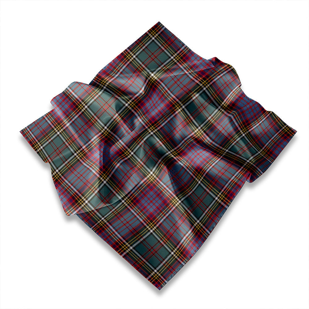 ScotsTee Shop Scottish Anderson of Kinneddar Hunting Weathered Tartan Pocket Square, Scarf, Handkerchief