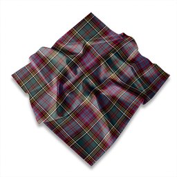 ScotsTee Shop Scottish Anderson of Kinneddar Hunting Weathered Tartan Pocket Square, Scarf, Handkerchief