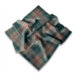 ScotsTee Shop Scottish Barclay Hunting #2 Weathered Tartan Pocket Square, Scarf, Handkerchief