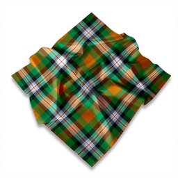 ScotsTee Shop Scottish Ball Hunting Modern Tartan Pocket Square, Scarf, Handkerchief