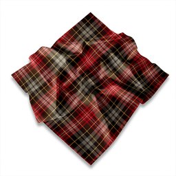 ScotsTee Shop Scottish Caledonian Hunting Weathered Tartan Pocket Square, Scarf, Handkerchief