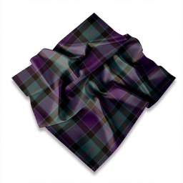 ScotsTee Shop Scottish Casely of Mannerston Modern Tartan Pocket Square, Scarf, Handkerchief