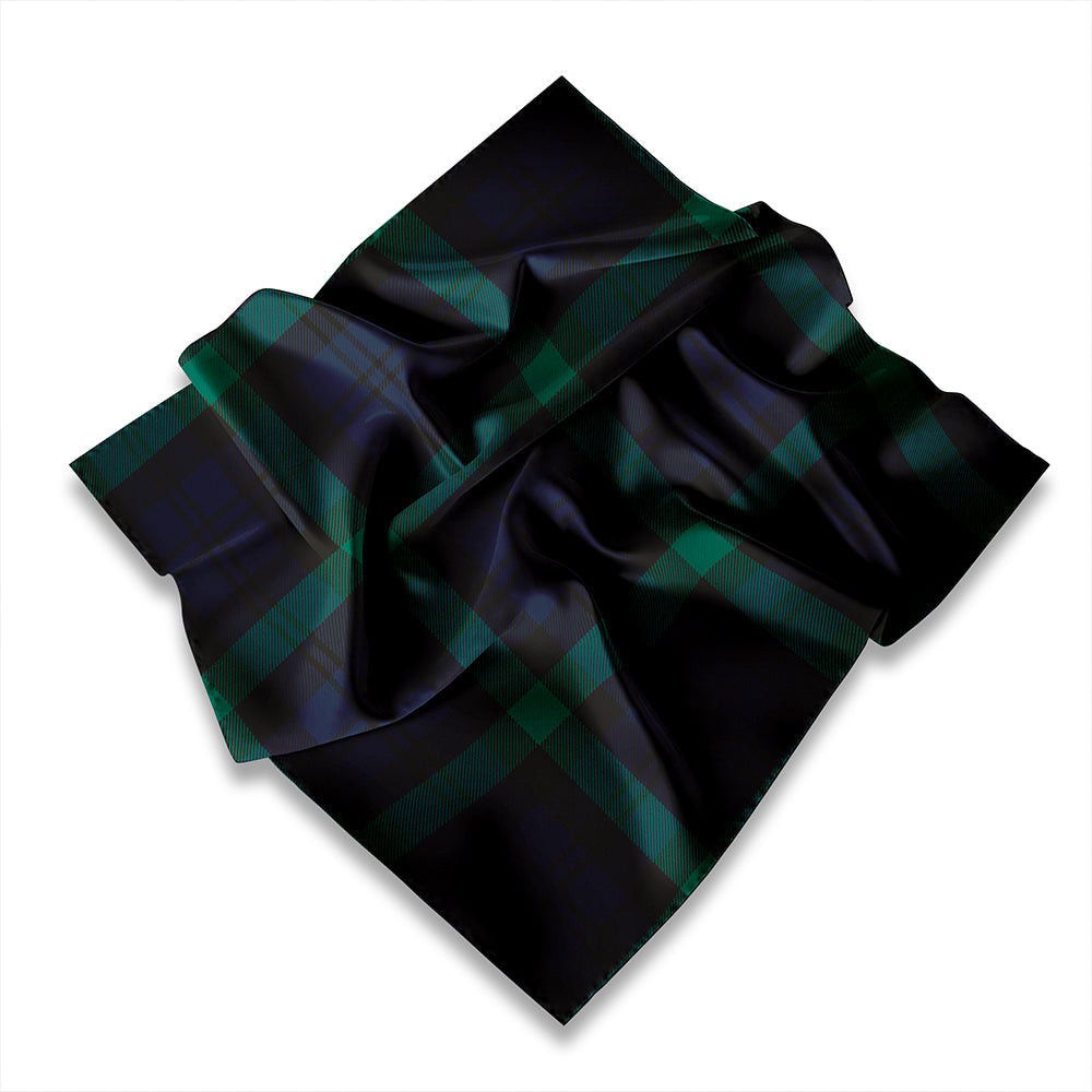 ScotsTee Shop Scottish Campbell of Glenlyon Ancient Tartan Pocket Square, Scarf, Handkerchief