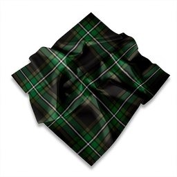 ScotsTee Shop Scottish Cheape of Torosay Weathered Tartan Pocket Square, Scarf, Handkerchief
