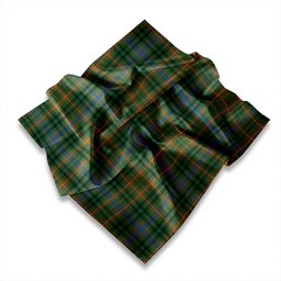 ScotsTee Shop Scottish Buchanan Hunting #4 Ancient Tartan Pocket Square, Scarf, Handkerchief