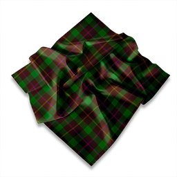 ScotsTee Shop Scottish Buchanan Hunting #2 Modern Tartan Pocket Square, Scarf, Handkerchief