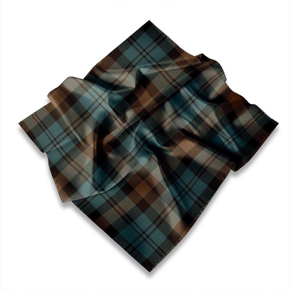 ScotsTee Shop Scottish Campbell of Glenlyon Modern Tartan Pocket Square, Scarf, Handkerchief