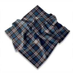 ScotsTee Shop Scottish Campbell of Inveraray Ancient Tartan Pocket Square, Scarf, Handkerchief