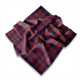 ScotsTee Shop Scottish Carnegie New Weathered Tartan Pocket Square, Scarf, Handkerchief