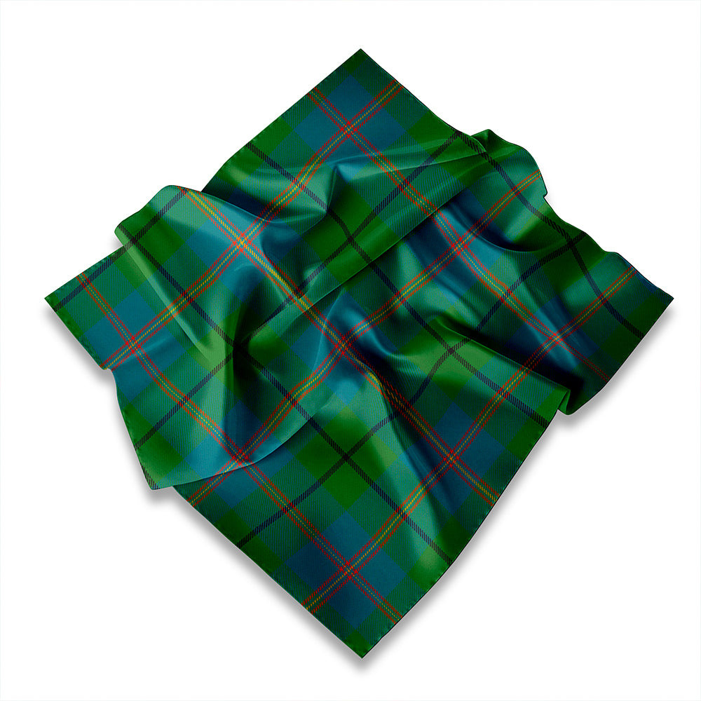 ScotsTee Shop Scottish Carlisle Ancient (Carlill Ancient) Weathered Tartan Pocket Square, Scarf, Handkerchief