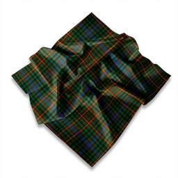 ScotsTee Shop Scottish Buchanan Hunting #4 Modern Tartan Pocket Square, Scarf, Handkerchief