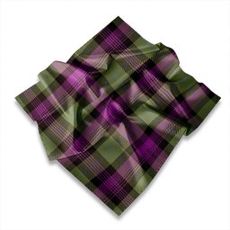 ScotsTee Shop Scottish Cheape of Torosay Modern Tartan Pocket Square, Scarf, Handkerchief