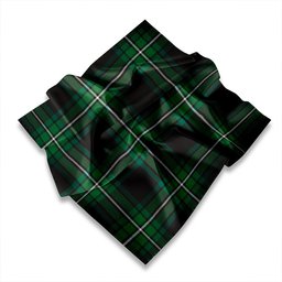 ScotsTee Shop Scottish Childers Gurkha Rifles (Childers First Gurka Rifles) Weathered Tartan Pocket Square, Scarf, Handkerchief