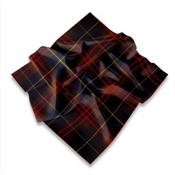 ScotsTee Shop Scottish Cameron Hunting Modern Tartan Pocket Square, Scarf, Handkerchief