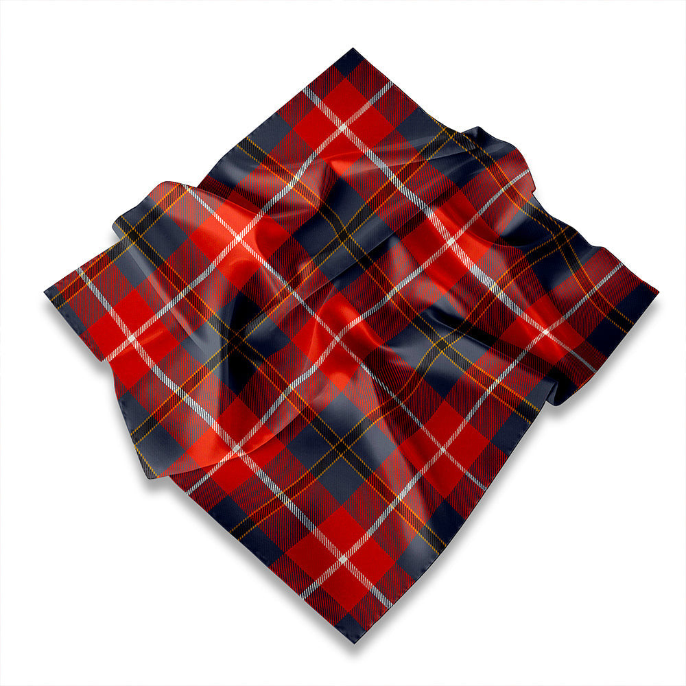 ScotsTee Shop Scottish Douglas of Roxburgh Weathered Tartan Pocket Square, Scarf, Handkerchief