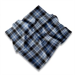 ScotsTee Shop Scottish Clark (Clergy) Weathered Tartan Pocket Square, Scarf, Handkerchief