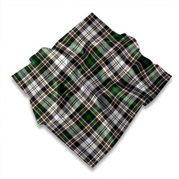 ScotsTee Shop Scottish Dalgliesh Ancient Tartan Pocket Square, Scarf, Handkerchief