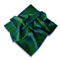 ScotsTee Shop Scottish Cranston Dress Weathered Tartan Pocket Square, Scarf, Handkerchief