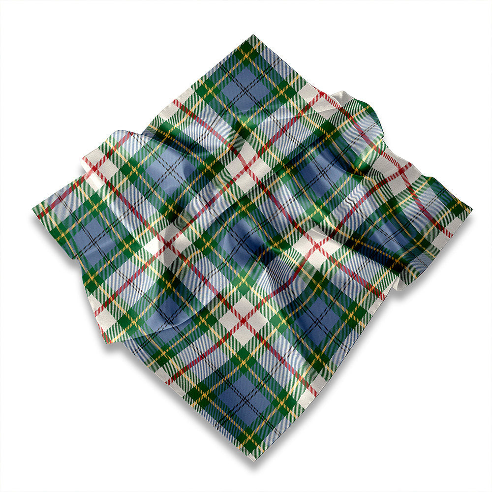 ScotsTee Shop Scottish Coulter Ancient Tartan Pocket Square, Scarf, Handkerchief